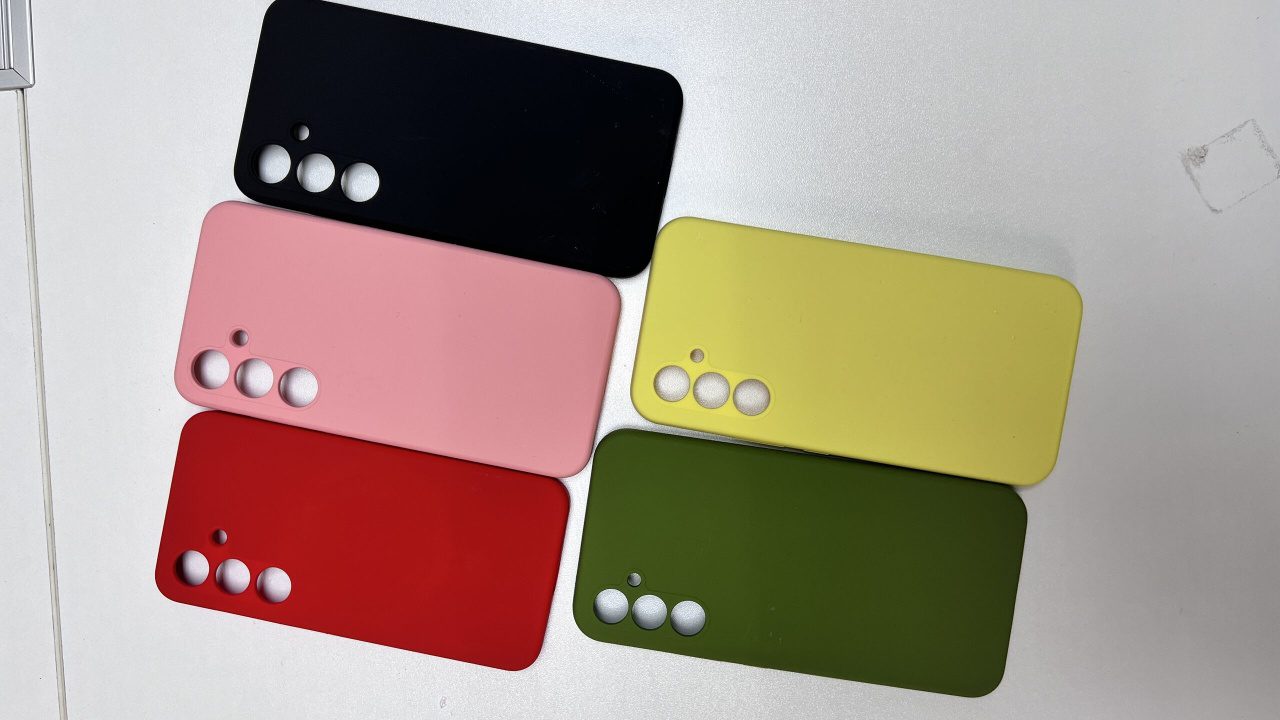 Silicone Case With Microfiber SAM S23 FE — Midnight - imagine 2