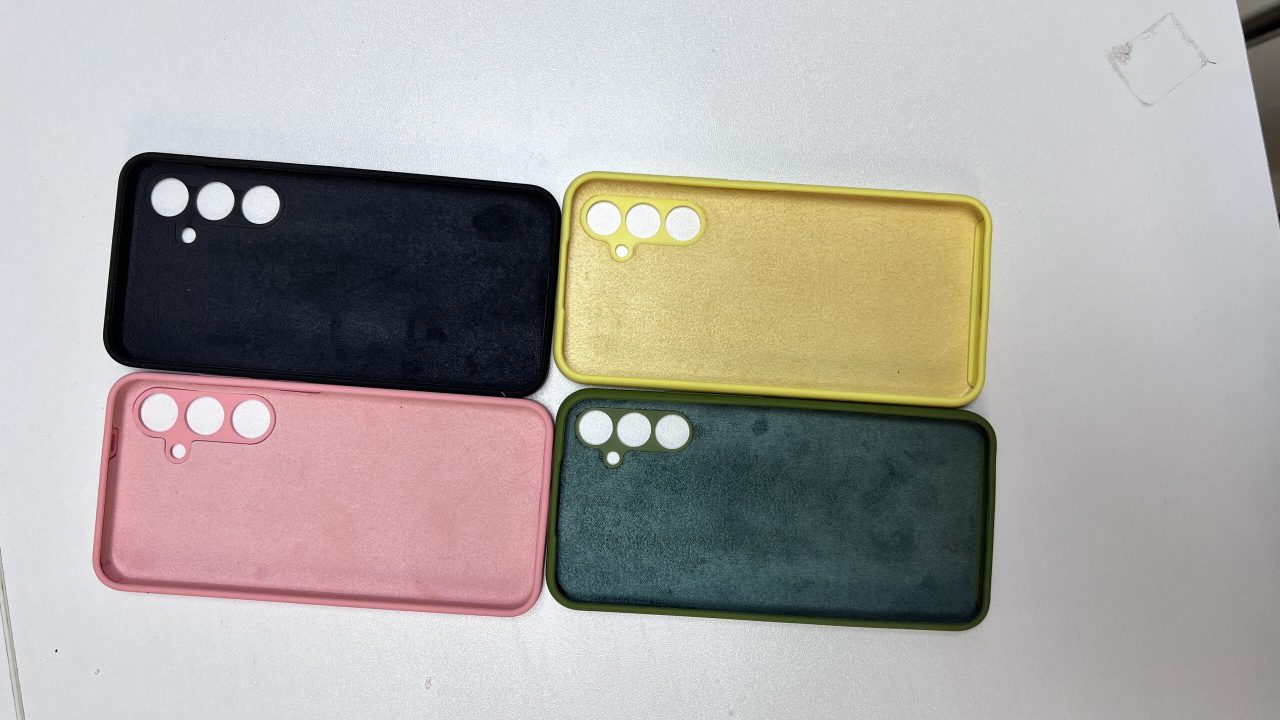 Silicone Case With Microfiber SAM S23 FE — Midnight - imagine 3