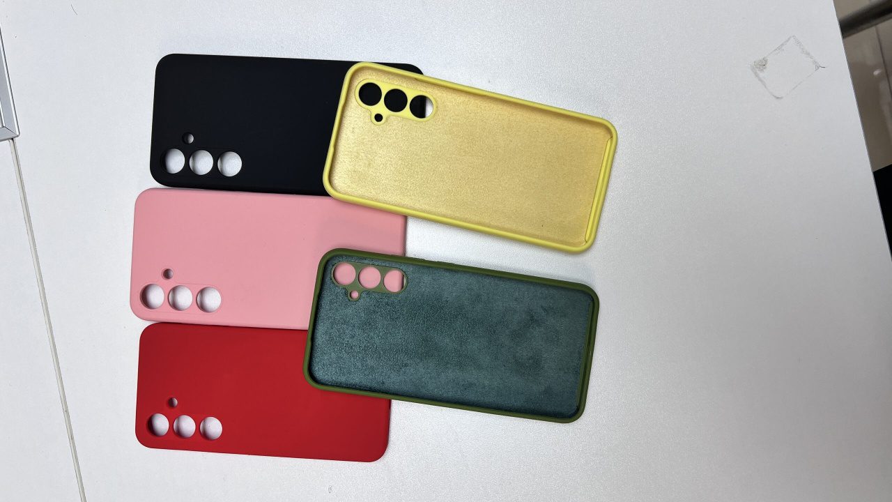 Silicone Case With Microfiber SAM S23 FE — Midnight - imagine 4