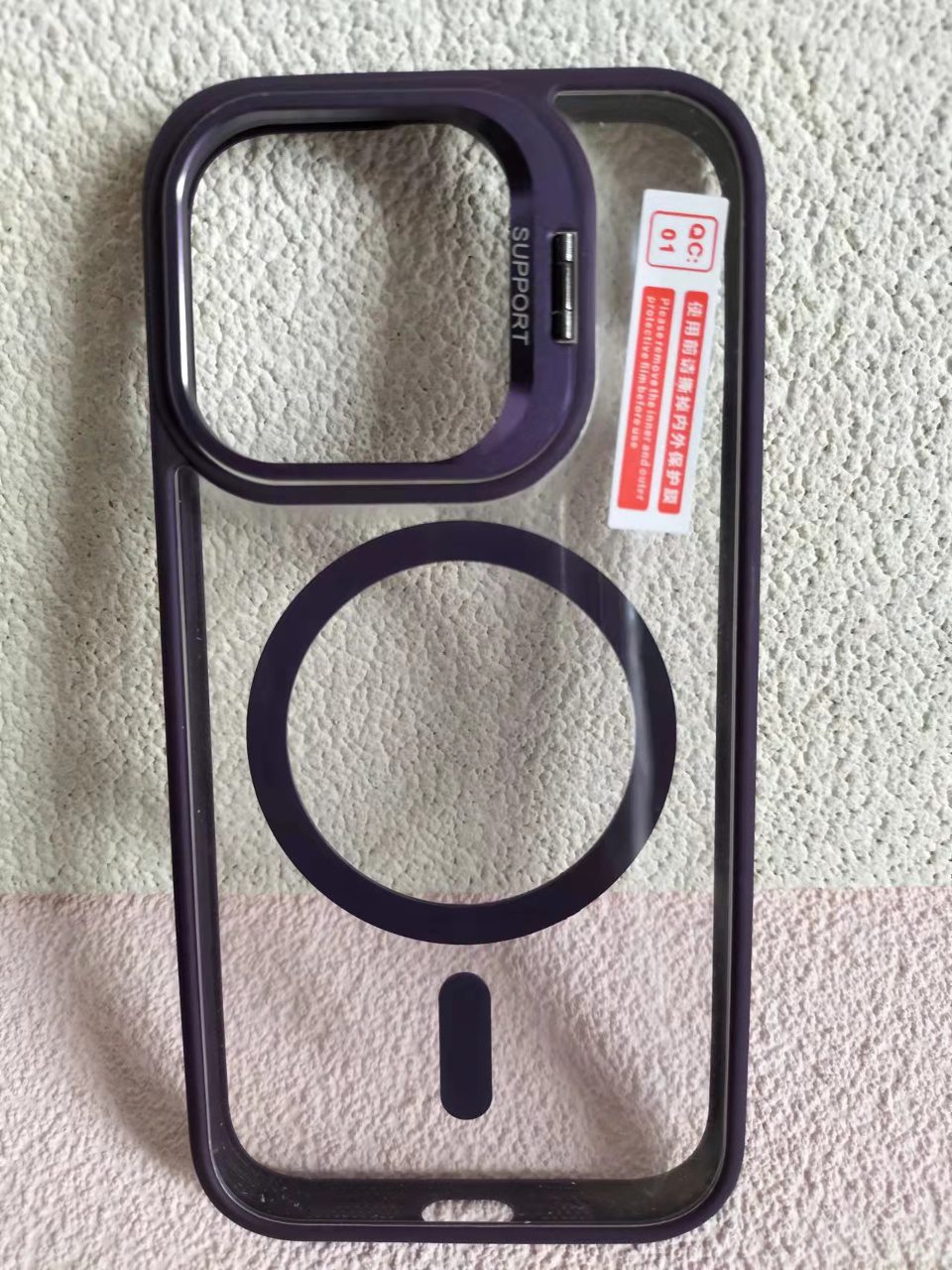 Holder Magsafe Case iP 14 Pro Max Dark Purple