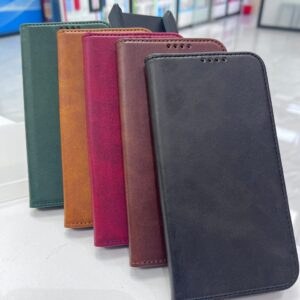 Leather Case SAM A37 Green