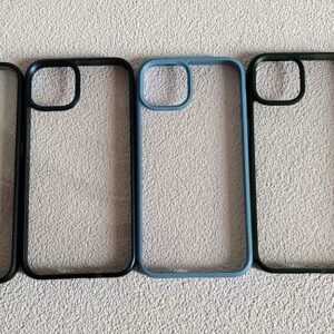Transparent Acrylic Case iP 13 Black