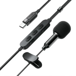 AceFast L12 USB-C semi-in-ear karaoke wired earphones,black