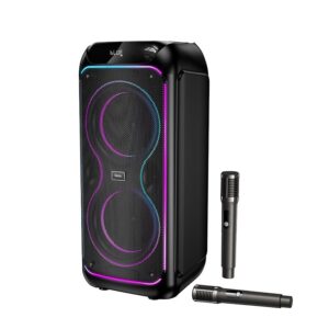 Hoco DS76 Magic 160W RGB BT speaker with two microphones(EU) black