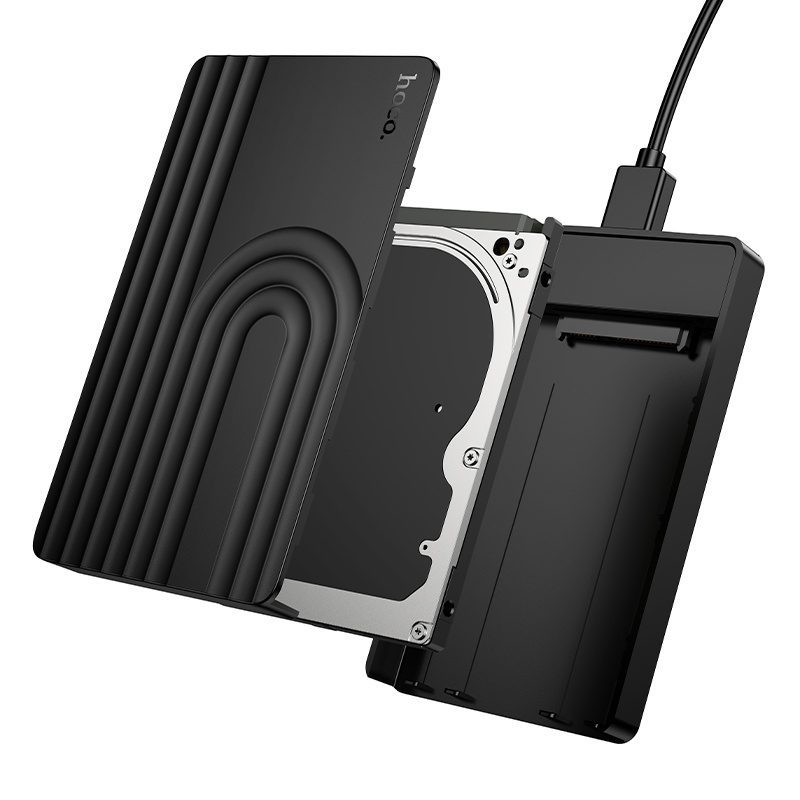 Hoco HB55 USB3.0 2.5-inch SATA hard drive enclosure black - imagine 2