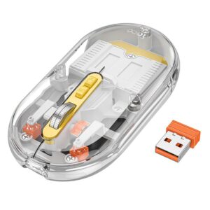 Hoco DI101 General dual-mode silent wireless mouse(battery version) space gray