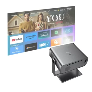 Hoco DT5 Smart electric focus projector(1080P Android version)(EU) metal gray