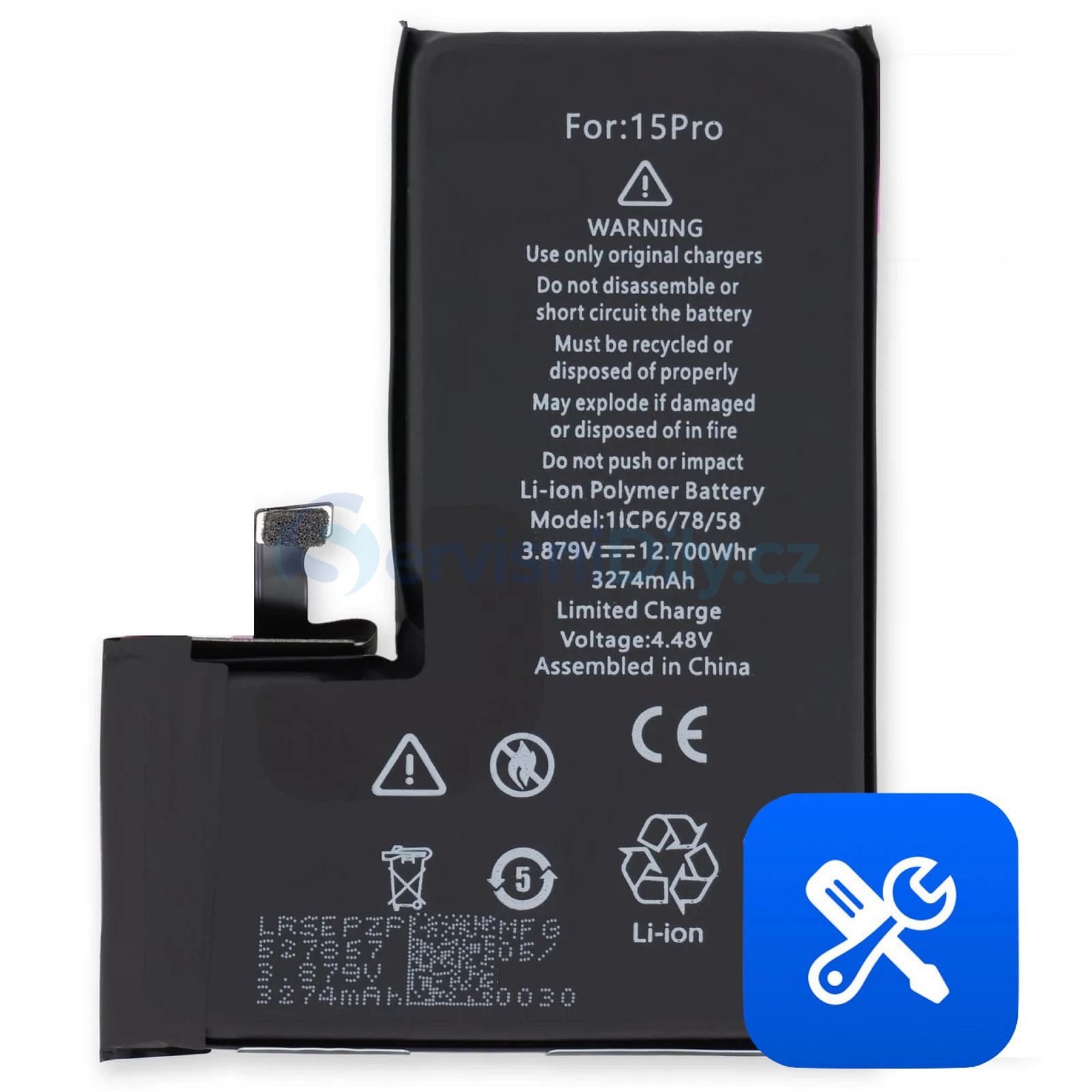 iPhone 15 Pro (Diagnostics battery)