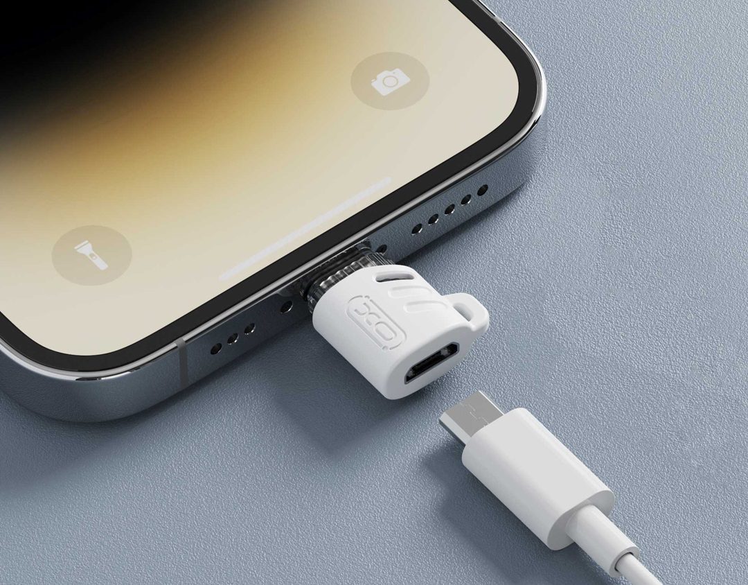 XO NB256E Type-c Female to Apple OTG Adapter (with Lanyard)