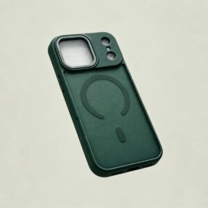Skin Feeling Magsafe Case IP 17 AIR Dark green