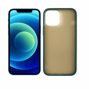 Matte shadow series protective case for iP12 Pro Max Dark Green