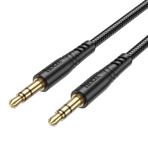 Hoco UPA24 Smooth AUX audio cable black