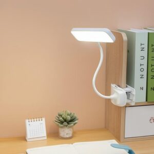 XO OZ06 B Desktop Bedside Tricolour Clip Desk Lamp 800mAh