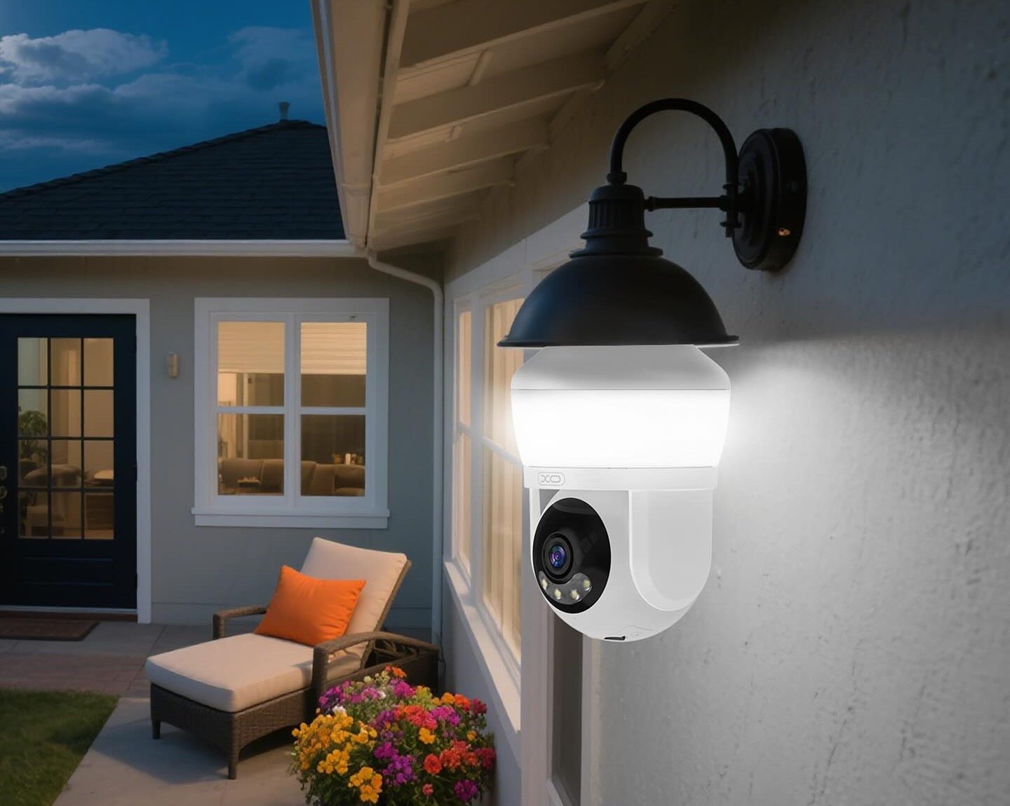 XO CR14 Pro Premium Edition Magic Bulb 500W Pixel Camera (no charger inside) White
