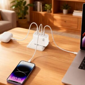 XO CE39(EU) 67W GaN Fast Charger (3x USB-C 67W / 1x USB-A 22.5W)