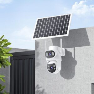 XO CR19 EU 4G AOV Solar-Powered Dual-Lens 4-Megapixel Outdoor Camera (no charger inside)