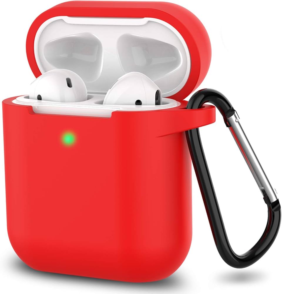 XO — Apple AirPods silicon case Red