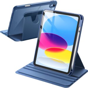 WIWU 360°Rotation magnetic protective Case for iPad 11 pro/2024 Light Blue