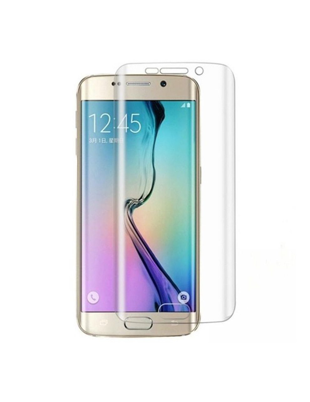 XO FT1 3D Curved glass for S22 Ultra 0.26mm Black - imagine 2