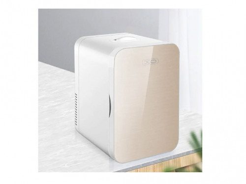 XO CZ002 Mini refrigerator Golden - imagine 2