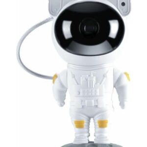 XO CF1 Astronaut Star Projector Lamp White