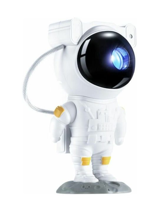 XO CF1 Astronaut Star Projector Lamp White - imagine 6