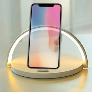 XO WX030 15W Wireless Charger + Night Light + Mobile Phone Holder 3 in 1 White