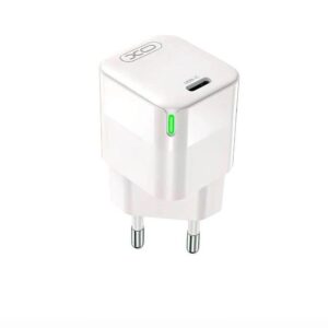 XO CE06(EU) PD 30W GaN lamp display fast Charger white