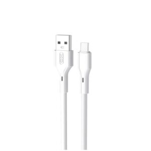 XO NB230 2.4A Rock Series TYPE-C Data Cable White