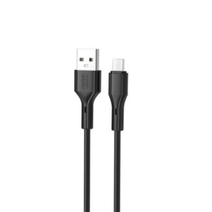 XO NB230 2.4A Rock Series TYPE-C Data Cable Black