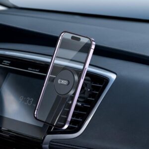 XO C122 Round magnetic bracket with air outlet Black