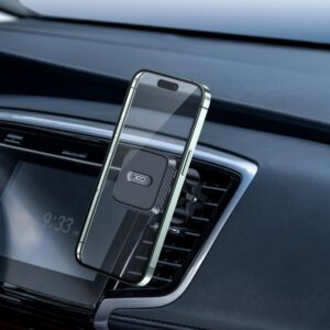 XO C123 air outlet square magnetic bracket Black
