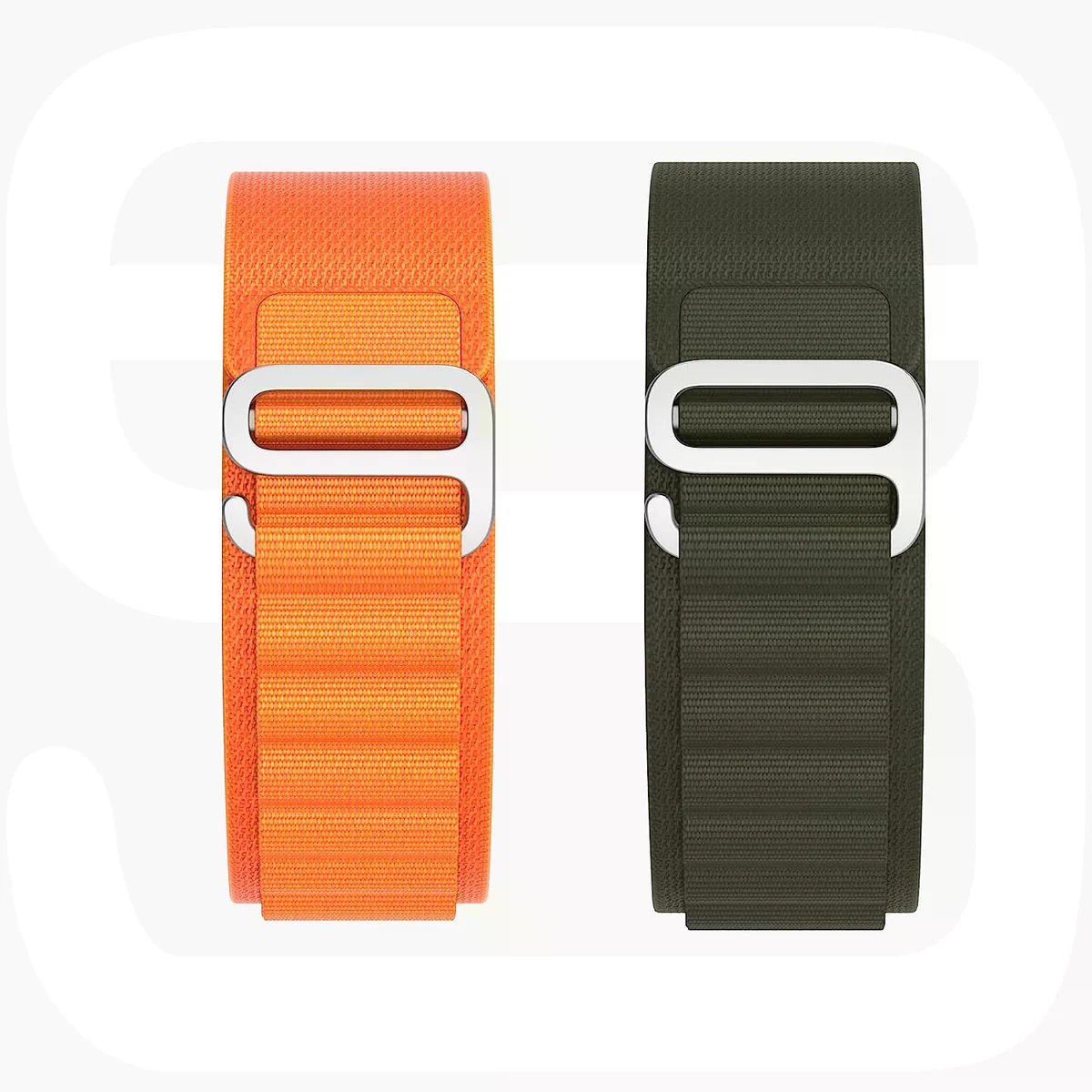 XO BT05A Alpine Woven Nylon Watch Band Watch 38/40/41mm Universal Watch Band ivory - imagine 3