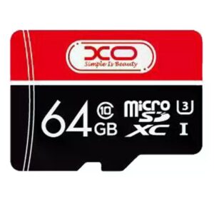 XO High level TF high speed memory card 64GB BLACK+RED