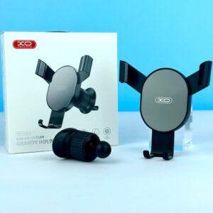 XO C126 Mirror face gravity air outlet latch bracket Sliver+Black