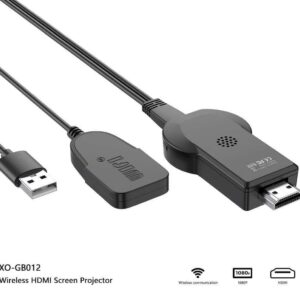 XO GB012 Wireless wifi Connection HDMI HD Screen Thrower Black