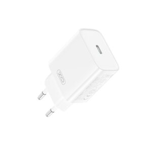 XO CE15 (EU) PD20W USB-C fast charging charger (Materials are CE certified) White