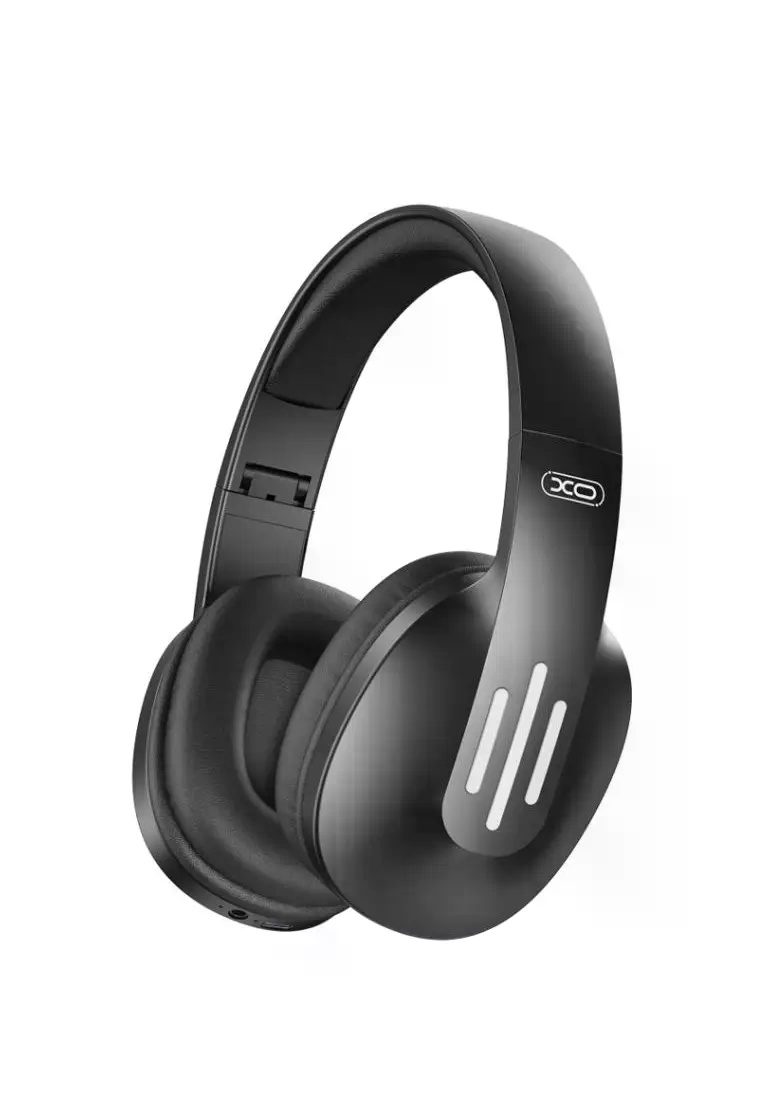 XO BE39 Note Folding Headband Bluetooth Headset Black