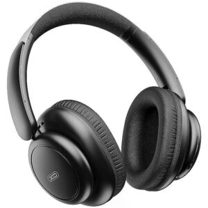 XO BE40 Magic God ANC Folding Metal Headbow Headband Bluetooth Headset (Endurance 40h) Black