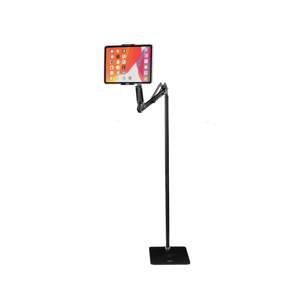 XO C137 metal floor cantilever 135CM high mobile phone/tablet bracket Black - imagine 2