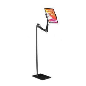 XO C137 metal floor cantilever 135CM high mobile phone/tablet bracket Black