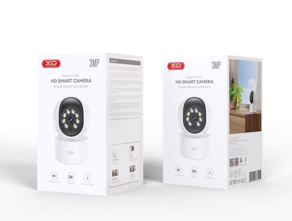 XO CR01 (EU) Smart Treasure 300W Pixel Camera (2.4G wireless WiFi) White(EU) - imagine 2