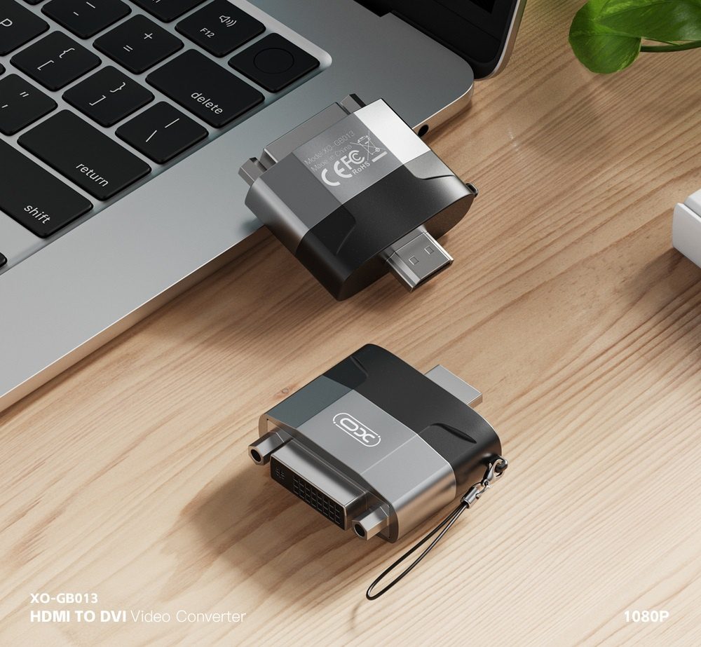 XO GB013 HDMI to DVI female converter Tranish