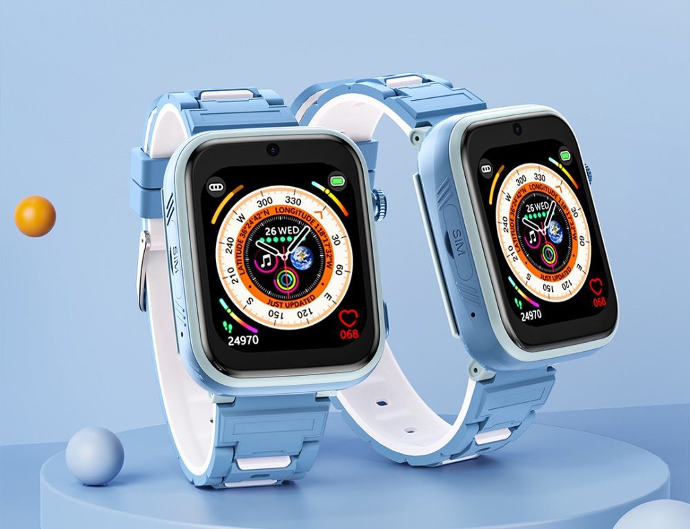 XO H130 GPS Kids Smart 4G Watch (1.83″ Touch Screen, 8W Pixel) 1.83′ 51.2mm Blue