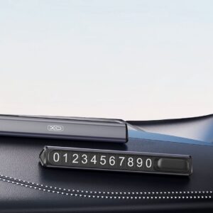 XO C138 Parking Plate Black