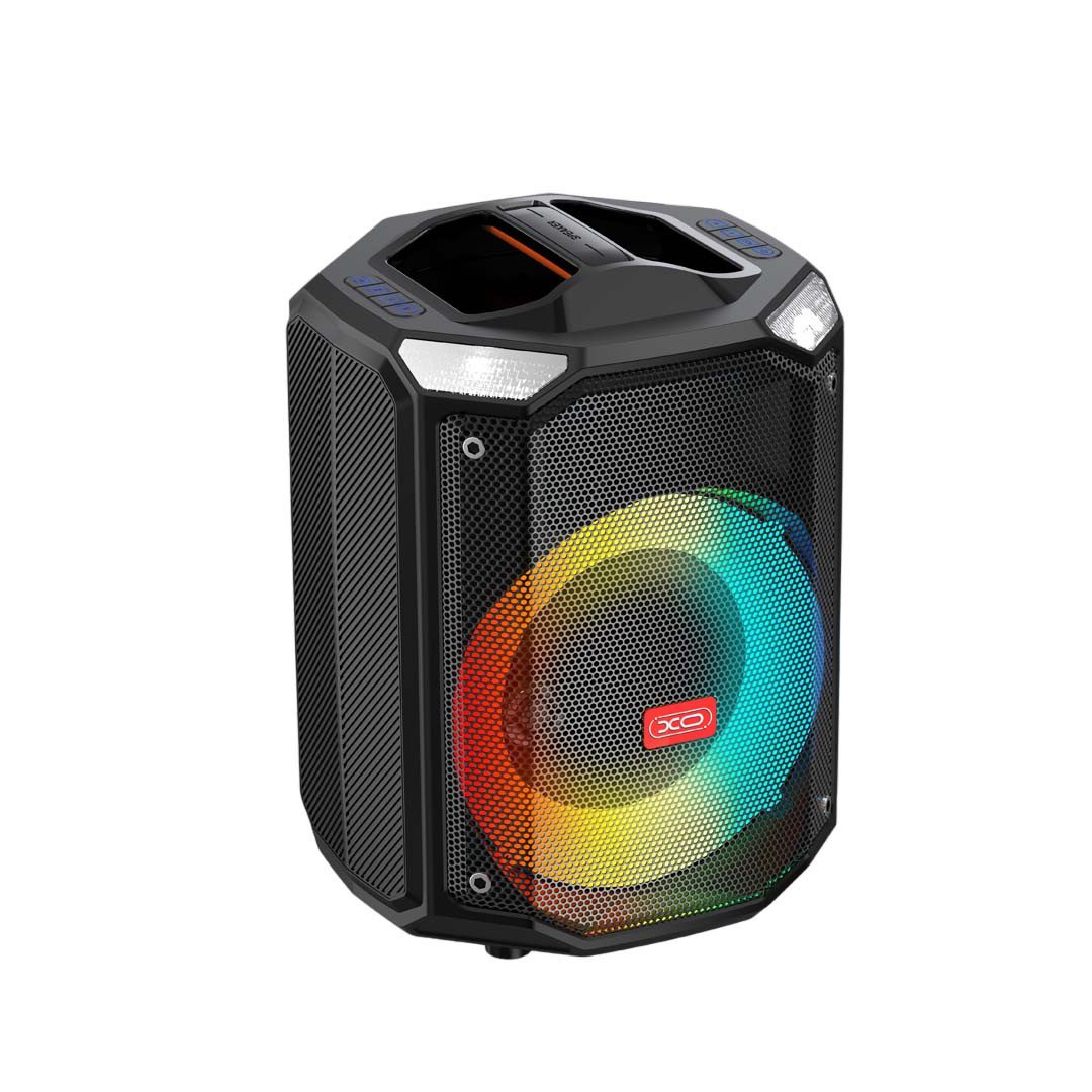 XO F48 Dual Wheat 8″ Phantom RGB Bluetooth Speaker 40W (with remote control) Black - imagine 2