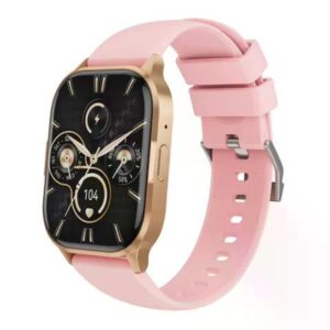 XO J10 AMOLED Screen Star Mist Magnetic Square Smart Sports Talking Watch Pink