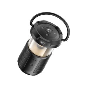 XO F49 Outdoor Dual Speaker Camping Light Audio (15W 3600mAh) Black