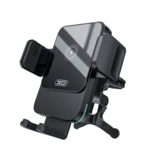 XO WX041 Dual Arm Air Outlet 15W Wireless Charger Black Black