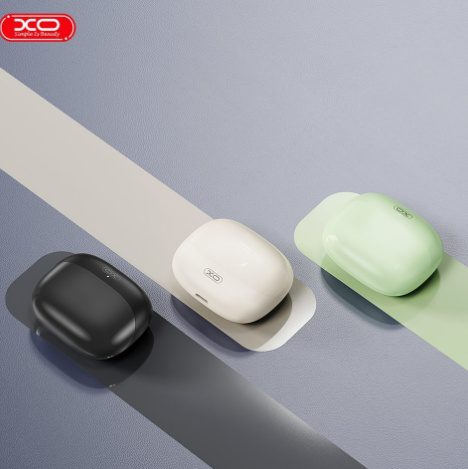 XO X34 Starry Sky Flip TWS Bluetooth Headset Beige - imagine 2